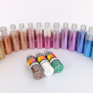 สกาลา กากเพชรแบรนด์สกาลา สำหรับงานสกรีน scala gritter for silkscreen ขนาด 20 กรัม