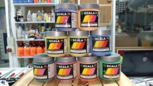สกาลา สีลอย เชื้อน้ำ ขนาด 0.5กก. Scala opaque ink water based 0.5KG.
