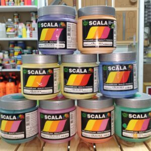 สกาลา สีลอย เชื้อน้ำ ขนาด 0.5กก. Scala opaque ink water based 0.5KG.