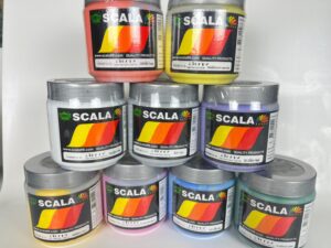 สกาลา สียาง เชื้อน้ำ ขนาด 0.5กก. Scala rubber ink water based 0.5KG.