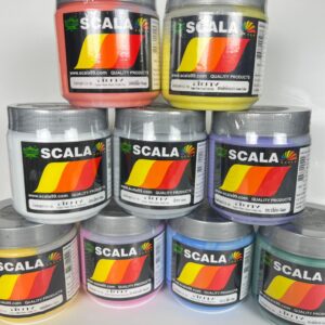 สกาลา สียาง เชื้อน้ำ ขนาด 0.5กก. Scala rubber ink water based 0.5KG.
