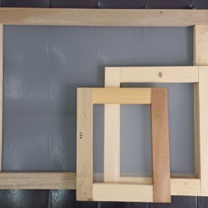 สกาลา บล็อกสกรีนขึงผ้าแล้ว Scala Wooden Frame (with Mesh)